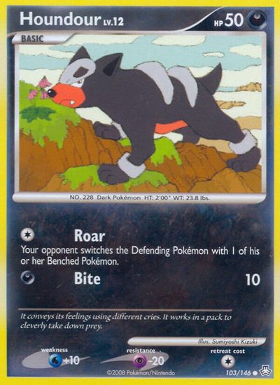 Houndour [Reverse Holo] #103