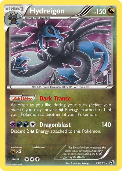 Hydreigon [Reverse Holo] #99