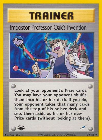 Imposter Professor Oak's Invention [1st Edition] #94