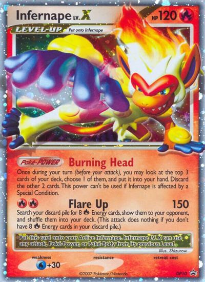 Infernape LV. X #121