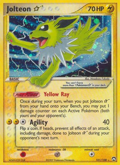 Jolteon [Gold Star] #101