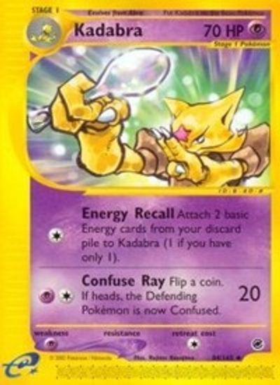 Kadabra [Reverse Holo] #84