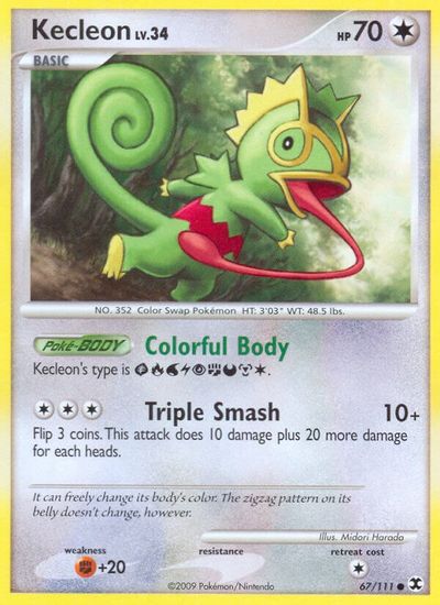 Kecleon [Reverse Holo] #67