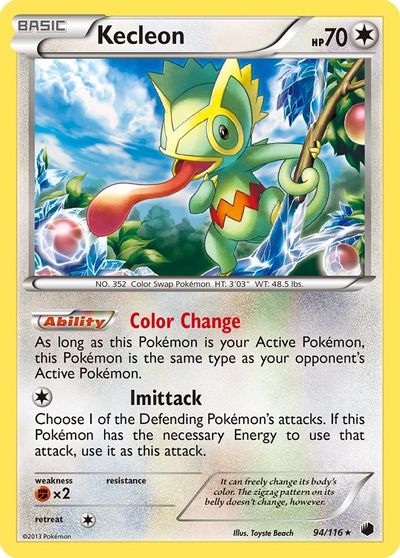 Kecleon [Reverse Holo] #94