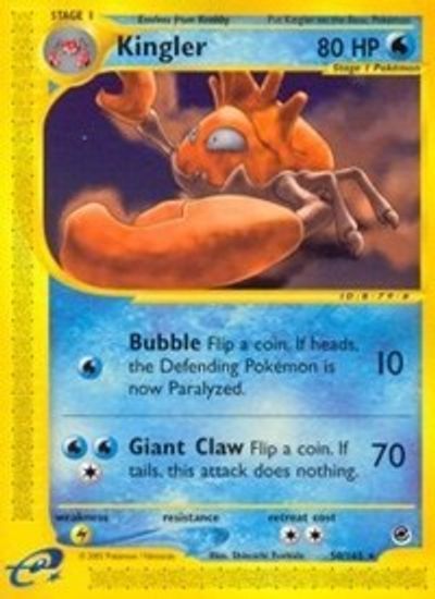 Kingler [Reverse Holo] #50
