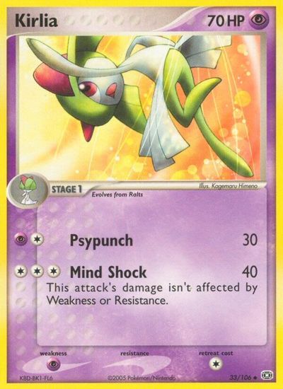 Kirlia [Reverse Holo] #33