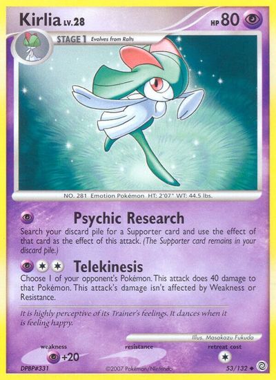 Kirlia [Reverse Holo] #53