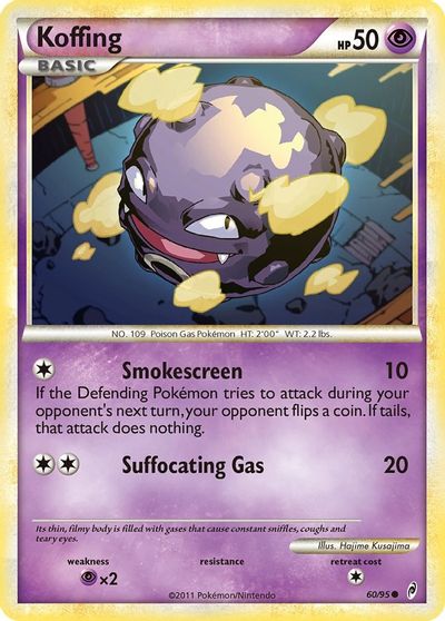 Koffing [Reverse Holo] #60