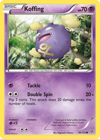 Koffing [Reverse Holo] #56