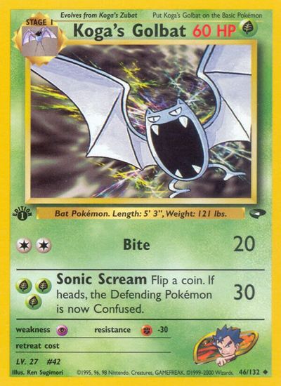 Koga's Golbat [1st Edition] #46