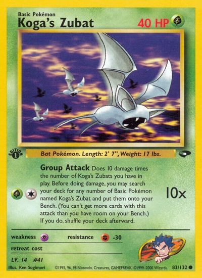 Koga's Zubat [1st Edition] #83