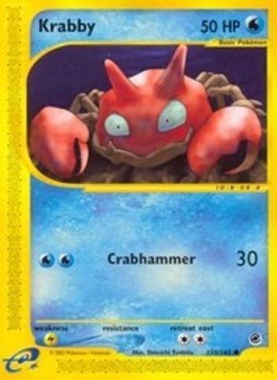 Krabby [Reverse Holo] #115