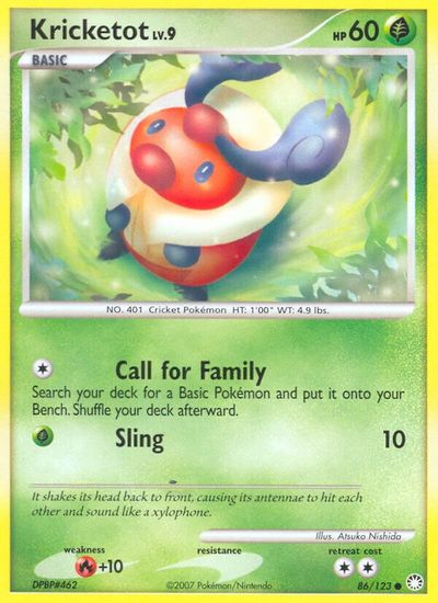 Kricketot [Reverse Holo] #86