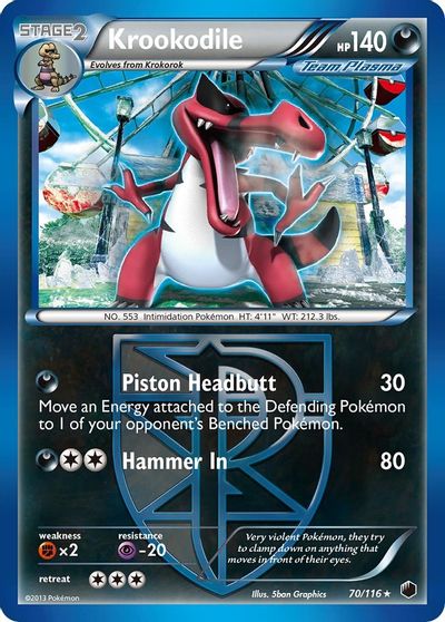 Krookodile [Reverse Holo] #70