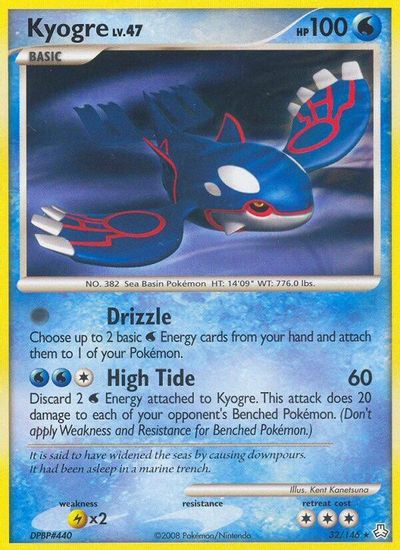 Kyogre [Reverse Holo] #32
