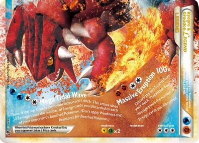 Kyogre & Groudon LEGEND #88