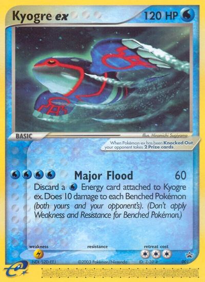 Kyogre EX [Holo] #1