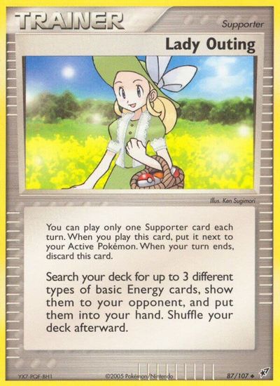 Lady Outing [Reverse Holo] #87