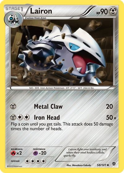 Lairon [Reverse Holo] #58