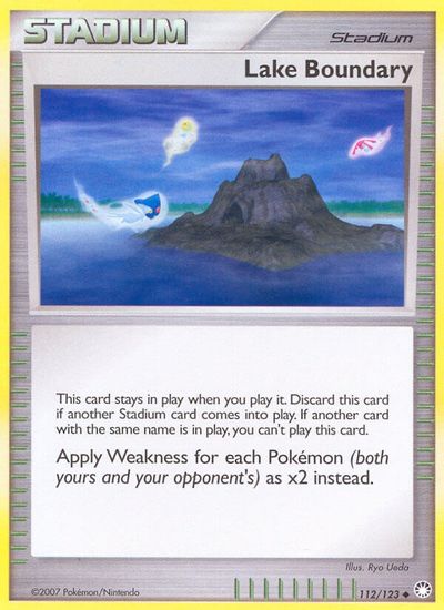 Lake Boundary [Reverse Holo] #112