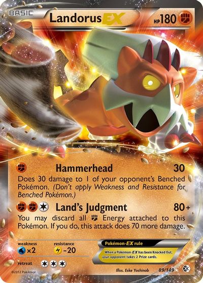 Landorus EX #89