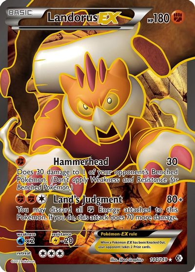 Landorus EX #144