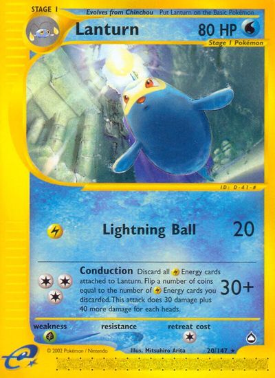 Lanturn [Reverse Holo] #20