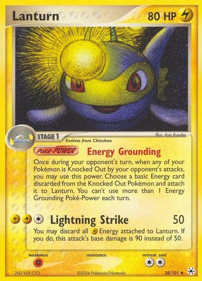 Lanturn [Reverse Holo] #38
