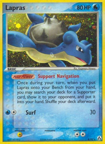 Lapras [Reverse Holo] #8