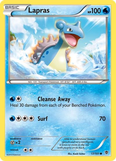 Lapras [Reverse Holo] #17