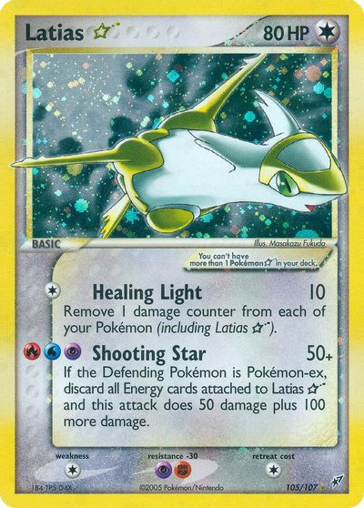 Latias [Gold Star] #105