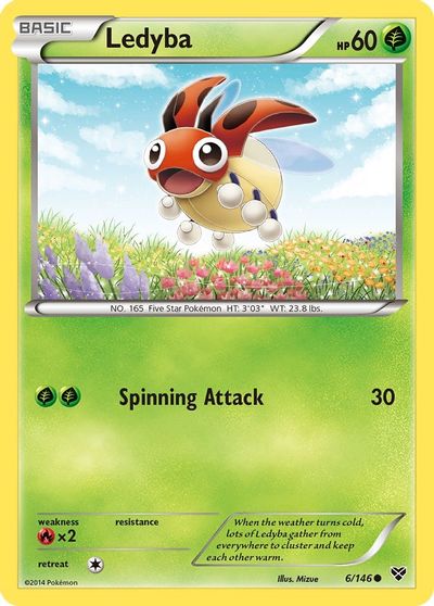 Ledyba [Reverse Holo] #6
