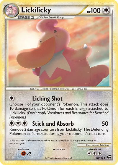 Lickilicky [Reverse Holo] #38