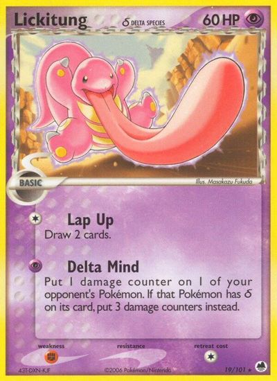 Lickitung [Reverse Holo] #19