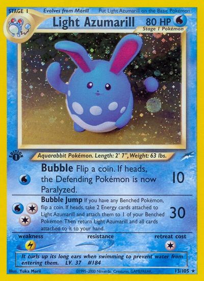 Light Azumarill [1st Edition] #13