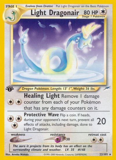 Light Dragonair [1st Edition] #22