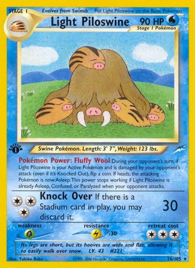 Light Piloswine #26