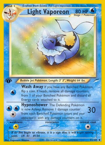 Light Vaporeon #52