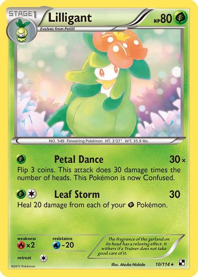 Lilligant [Reverse Holo] #10