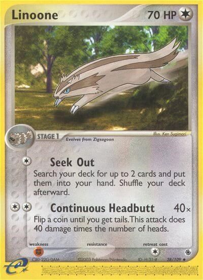 Linoone [Reverse Holo] #38