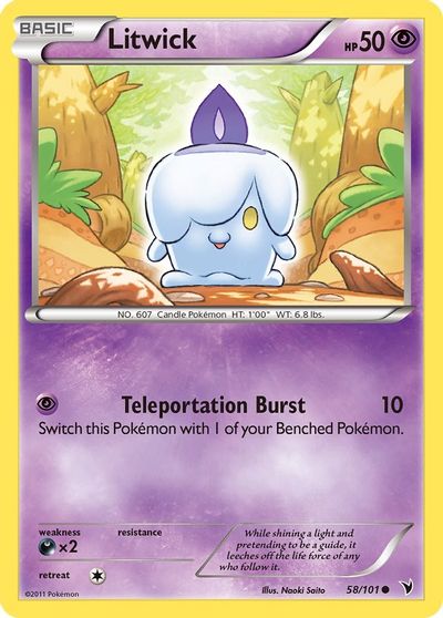 Litwick [Reverse Holo] #58