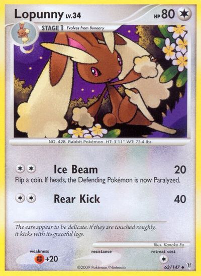 Lopunny [Reverse Holo] #63