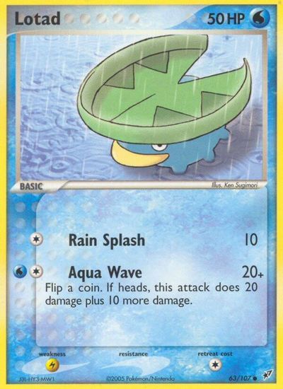 Lotad [Reverse Holo] #63