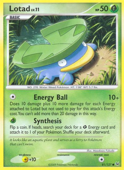 Lotad [Reverse Holo] #81