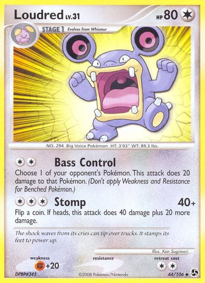 Loudred [Reverse Holo] #44