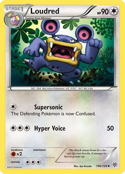 Loudred [Reverse Holo] #106
