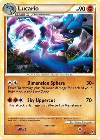 Lucario [Reverse Holo] #14