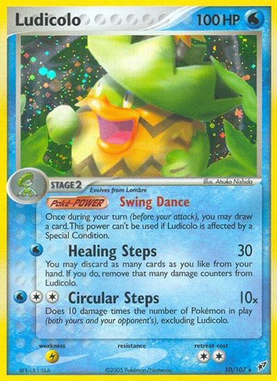 Ludicolo [Reverse Holo] #10