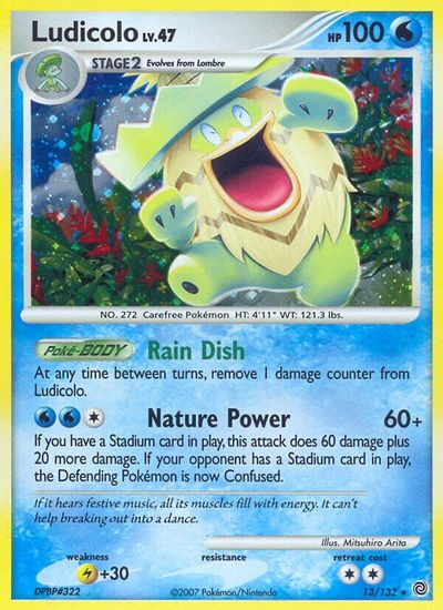 Ludicolo [Reverse Holo] #13