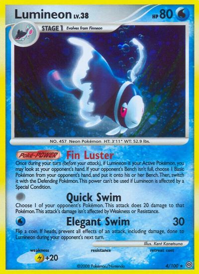 Lumineon [Reverse Holo] #4